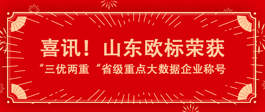 山东通宝TB荣获省级重点大数据企业称号